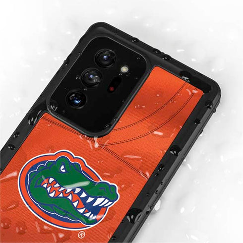 University of Florida Orange Jersey Galaxy Note20 Ultra 5G Waterproof Case